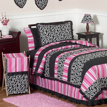 Bedspreads Twin  Teen Girls on New Madison Teen Bedset   Jojo Designs   Unique Linens Online