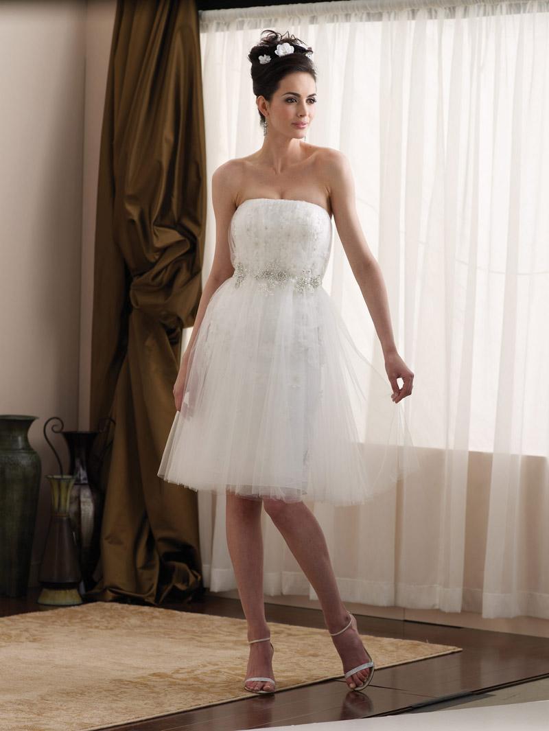 Proper Short Wedding Gown