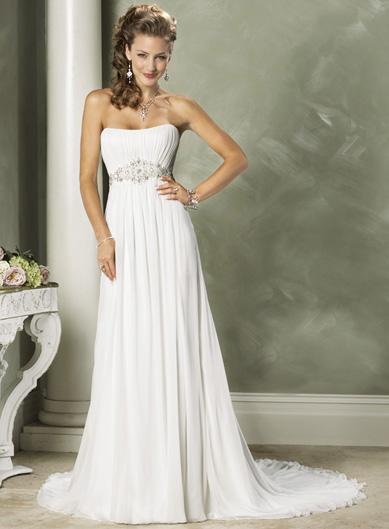 baby doll wedding dress