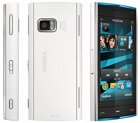 nokia x6 blue colour. Nokia X6 Blue