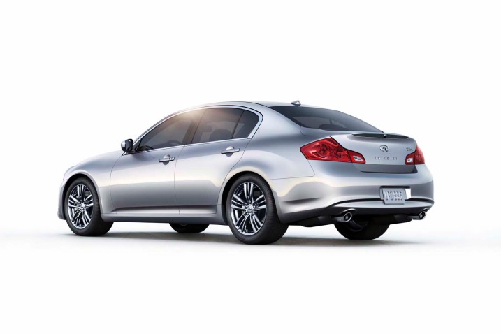 Infiniti G25 side.back.driver. FOR IMMEDIATE RELEASE