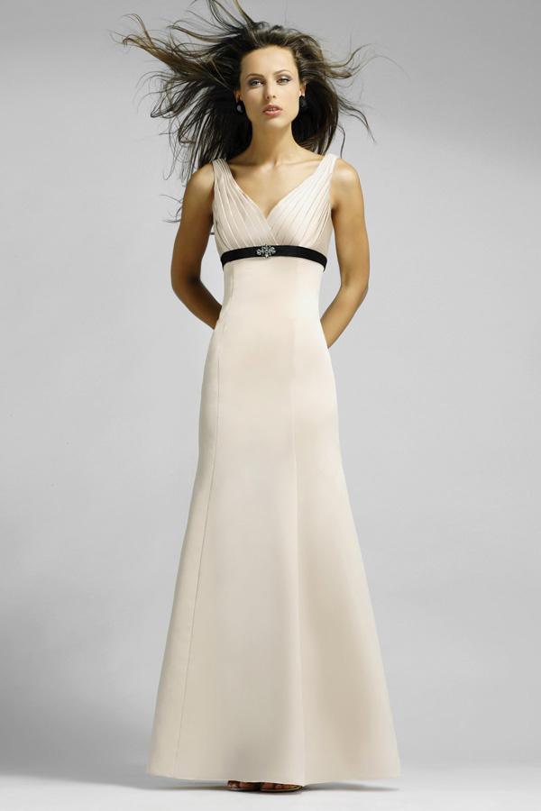 full length dresses on Full Length Bridesmaid Dresses Black Sash Bridesmaid Dresses A Line