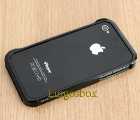 iphone 4 bumper black. Durable iphone 4G Aluminum