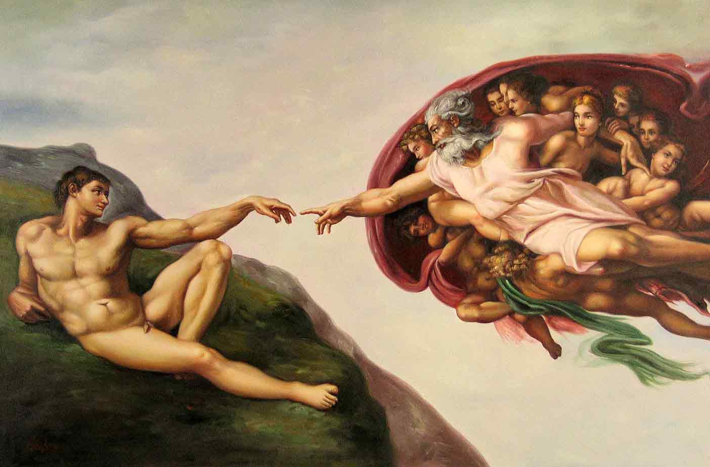 The creation of adam