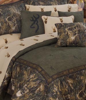 Bedspreads Camo on New Browning Whitetails Camo Bedding   Kimlor Mills New Camo Bedding