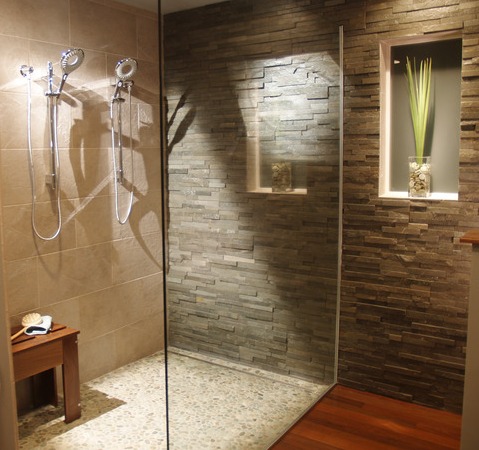 Bathroom Shower Tiles on New Pebble Tile Blends Just Released To Design Community For The