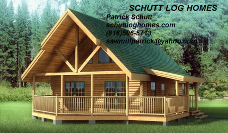  Homes on Schutt Log Homes And Mill Works 1200 Sq Ft Chalet  Solid Oak Log Cabin