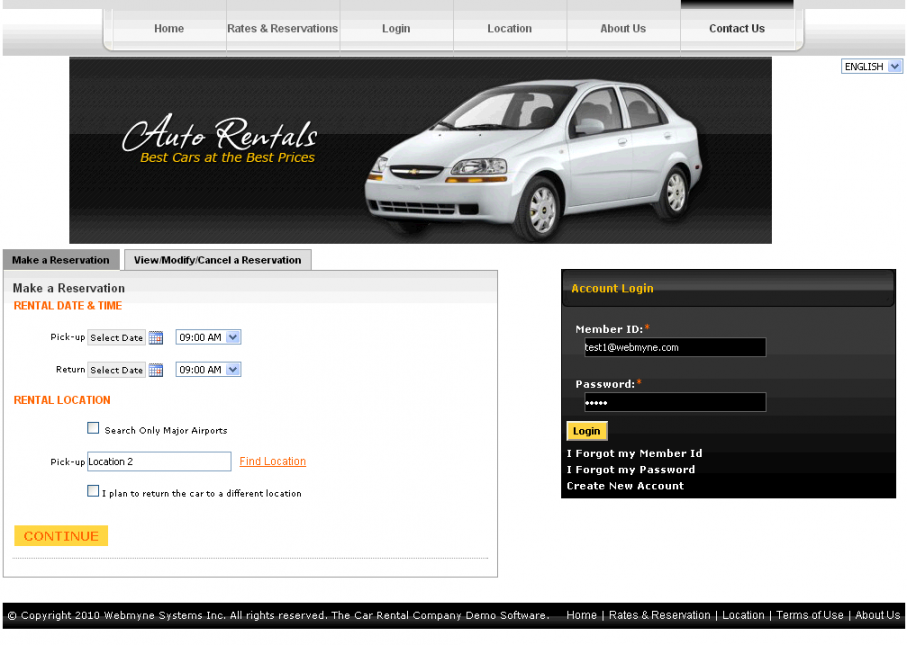 Rental car online system mohd khalid bin mohd 