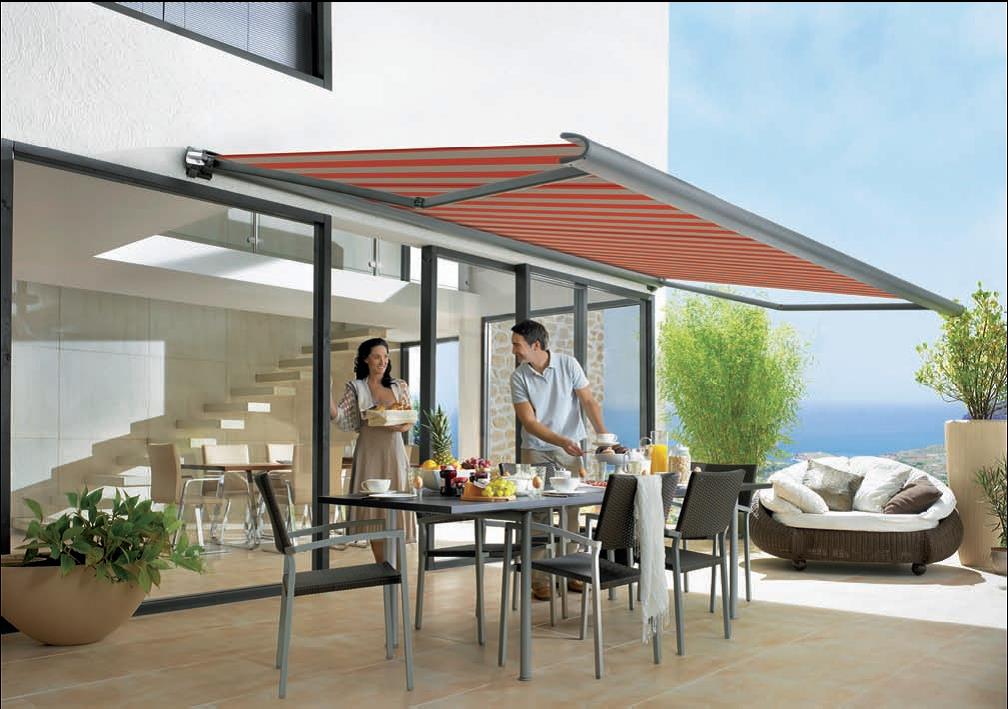 Deans Blinds and Awnings Introduces The Markilux M990 End Fix Patio Awning  PRLog