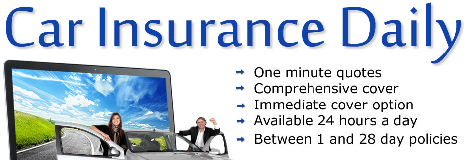 Get Cheap Daily Car Insurance Cover with No Deposit No Credit Check 