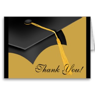 Lots of Wording Idea Samples for Graduation Thank You Cards
