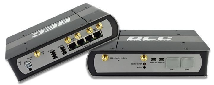 BEC MX1000 4G/LTE Enterprise Multi-Carrier Router