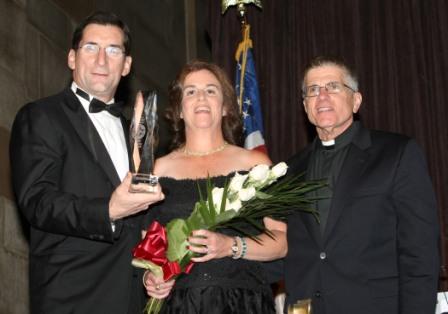 robert julia award dinner honorees cfc liguori brother james iona college alumni 49th trustee honored annual