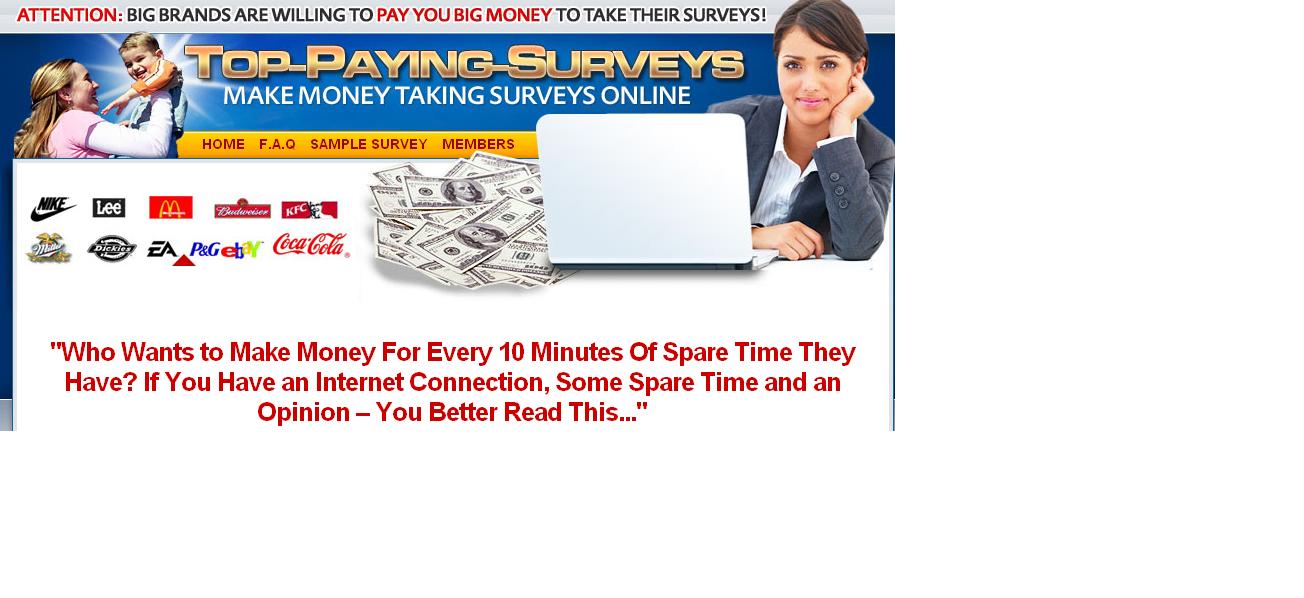 Top Paying Surveys Review - Top Paying Surveys Audrey Casey ??? -- Top ...