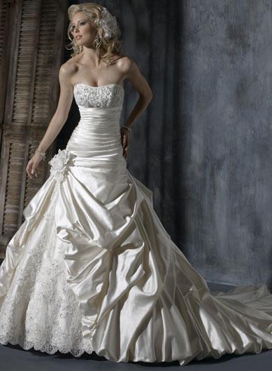 Corset top ball gown wedding dresses