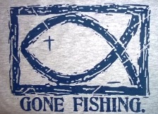 Image result for jesus gone fishing