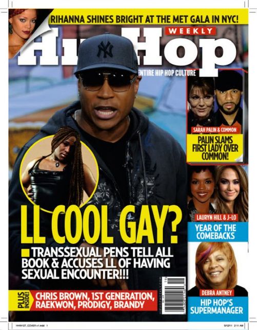 Hip Hop Weekly Magazine Features LL Cool J and Transgender Author Toni Newm...