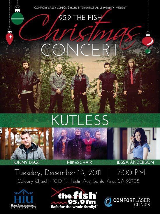 12/09/11 Fullerton, CA KFSH 95.9 Christmas Concert Sponsored by HIU