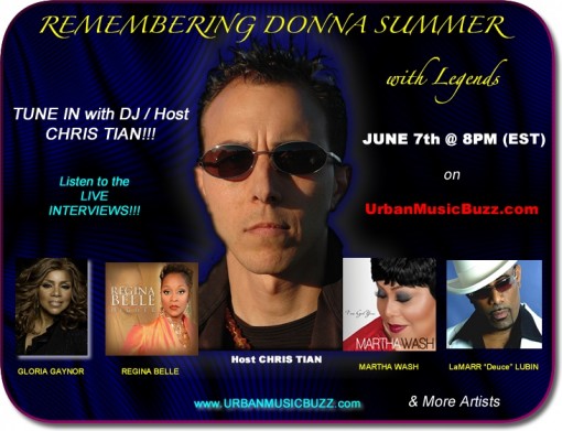 Special Donna Summer Tribute with Legendary Celebrities June 7th ...