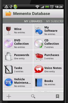 Luckydroid Updates Memento Database A Versatile Data Organizer For Android Softpressrelease Prlog