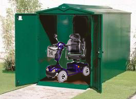 Scooter Store a new X large metal storage shed. -- Securit Scooter 