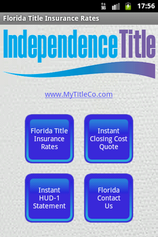 Florida Title Insurance Chart