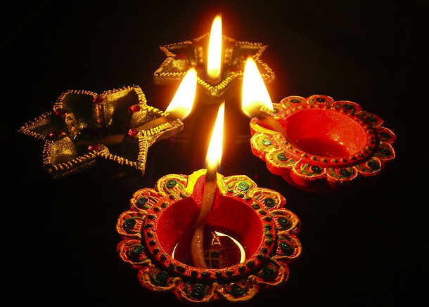 Diwali diyas
