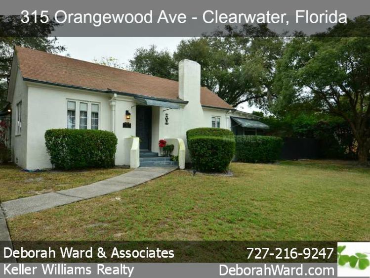 Charming Historic Clearwater Florida Home For Sale with Guest House