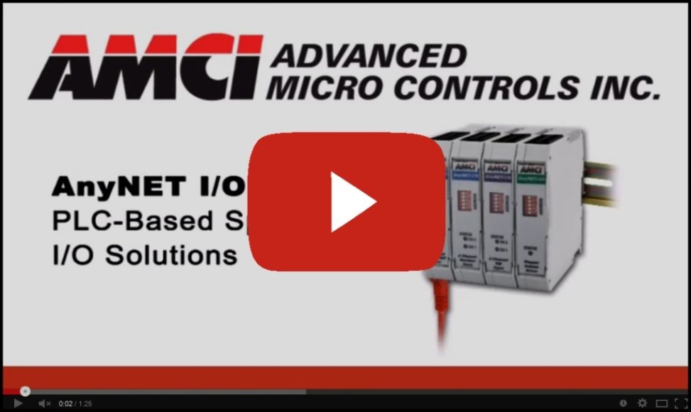 AMCI Video Highlights PLCBased Specialty I/O Advanced Micro