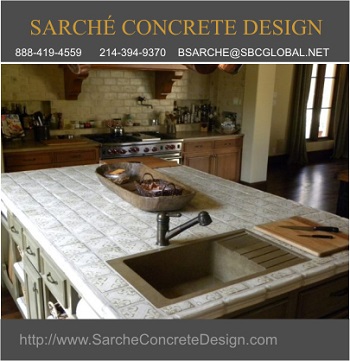 Sarche Concrete Design Provides The Best Option For Unique