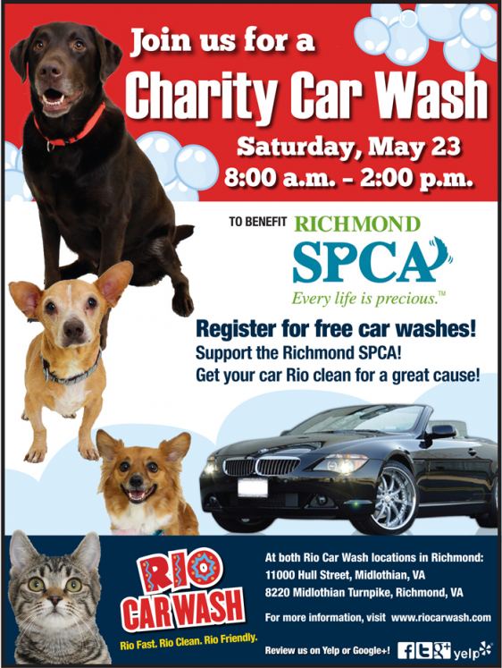 RIO Car Wash to Donate 50 of Car Wash Sales To Richmond