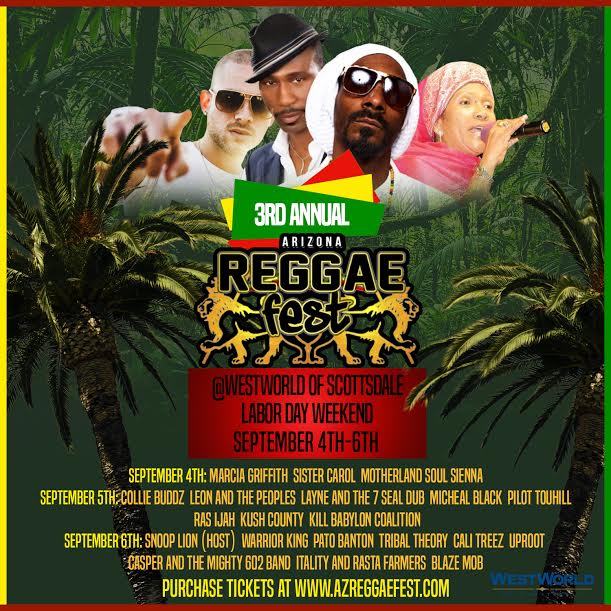 3rd Annual AZ Reggae Fest