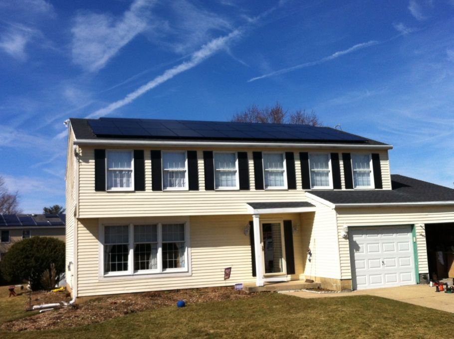 A solar PV system installed by Exact Solar
