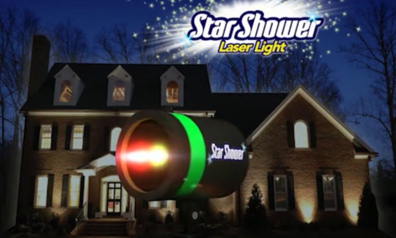 New Alternative to Christmas Lights - Star Shower -- As 