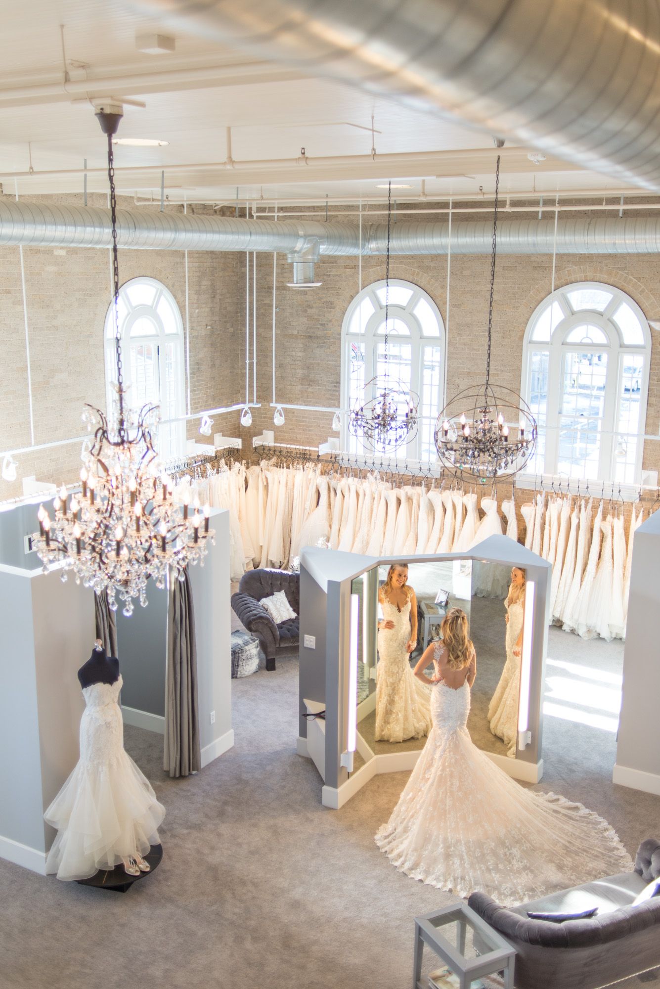 white dress bridal shop
