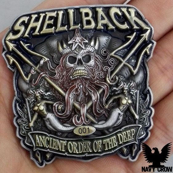 US Navy Shellback Coin Design Released! -- NavyCrow.com ...