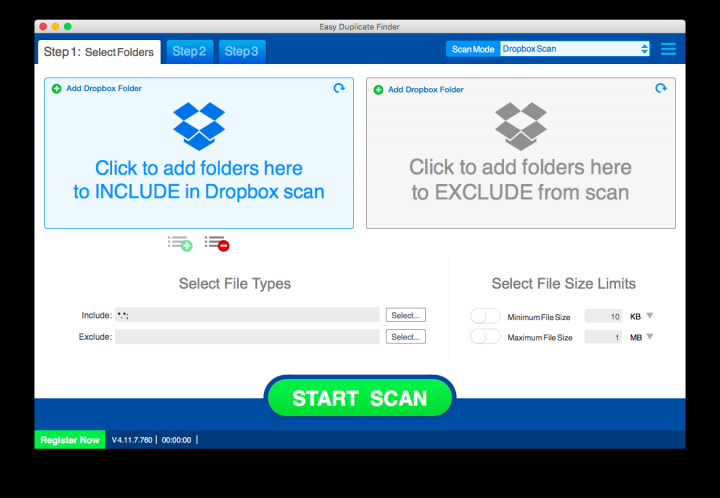 easy duplicate finder account