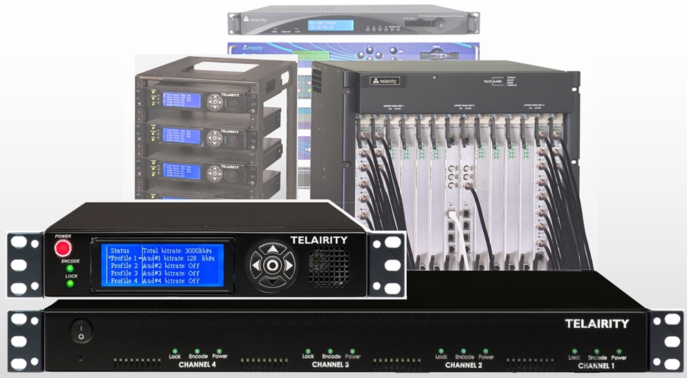 Telairity Encoders and IRDs