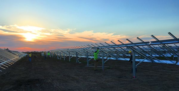 Solar FlexRack solar racking Installed in largest solar project in 