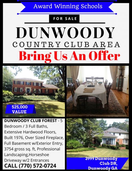 Smart Estate Sales Announce Dunwoody Club Forest FSBO Auction Smart