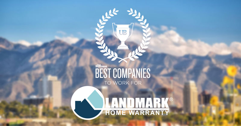 Landmark Home Warranty Recognized as One of Utah's Best Companies to