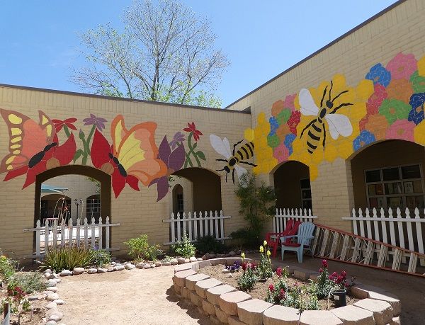 Art Begins To Blossom In Desert Vista Elementary School S Garden