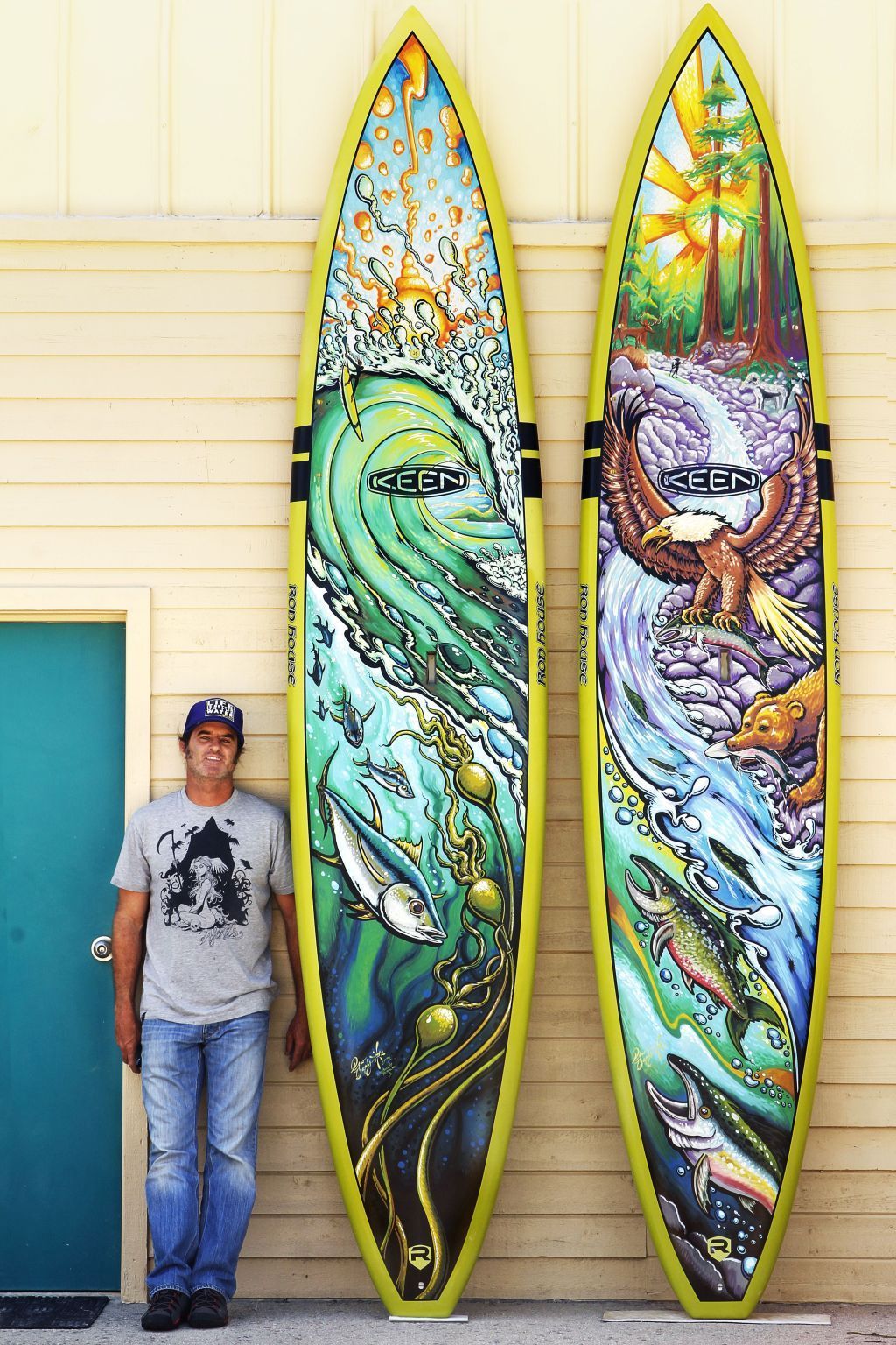 Custom Painting of UGG Australia Boots at Nordstroms - Drew Brophy - Surf  Lifestyle Art