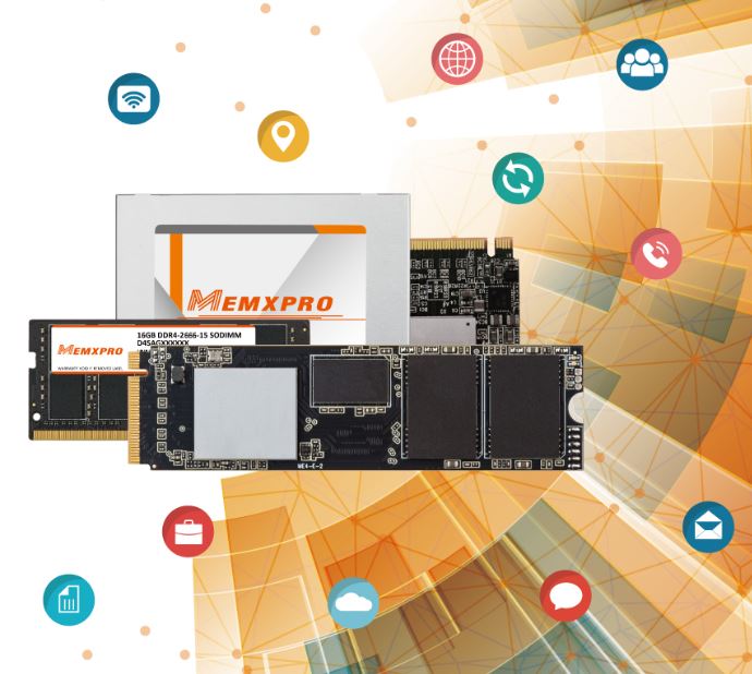 MemxPro’s New PCIe/NVMe SSDs and DRAM DDR4-2666 Module