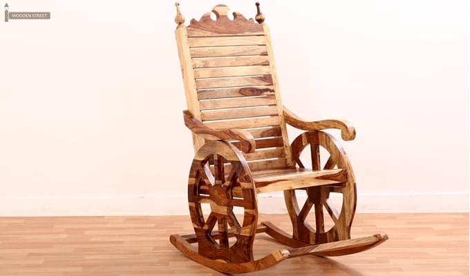 Rock Healthily by Experiencing the Benefits of Rocking Chair at Wooden