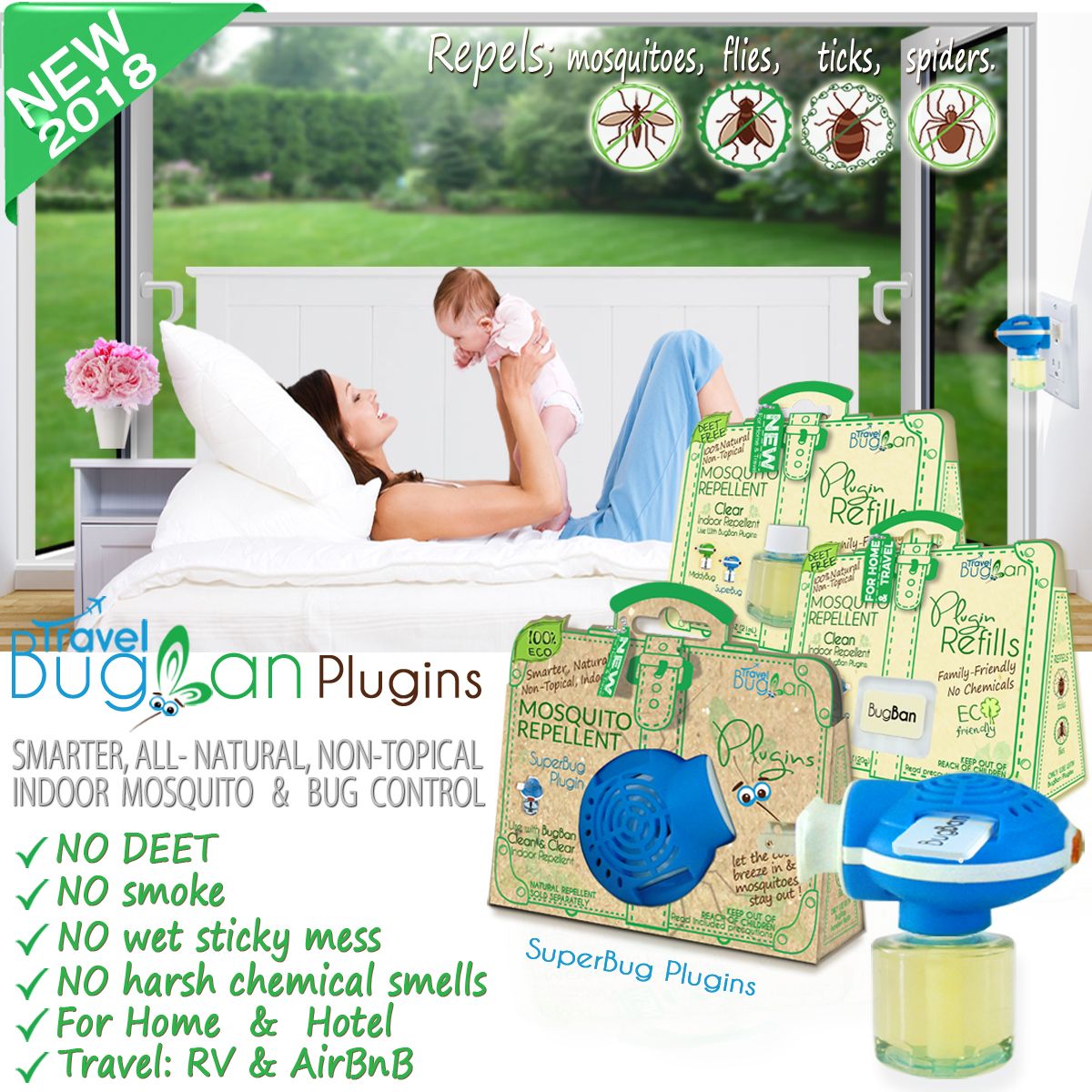 Biddybug Stack Mosquitoes Got You Bugged? Don't Bug Out! -- Travel BugBan Plugins | PRLog