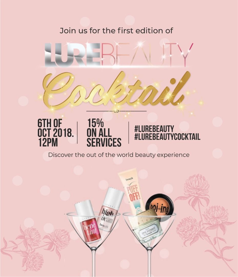 LURE BEAUTY Set to have it's First Edition BEAUTY COCKTAIL Event ...