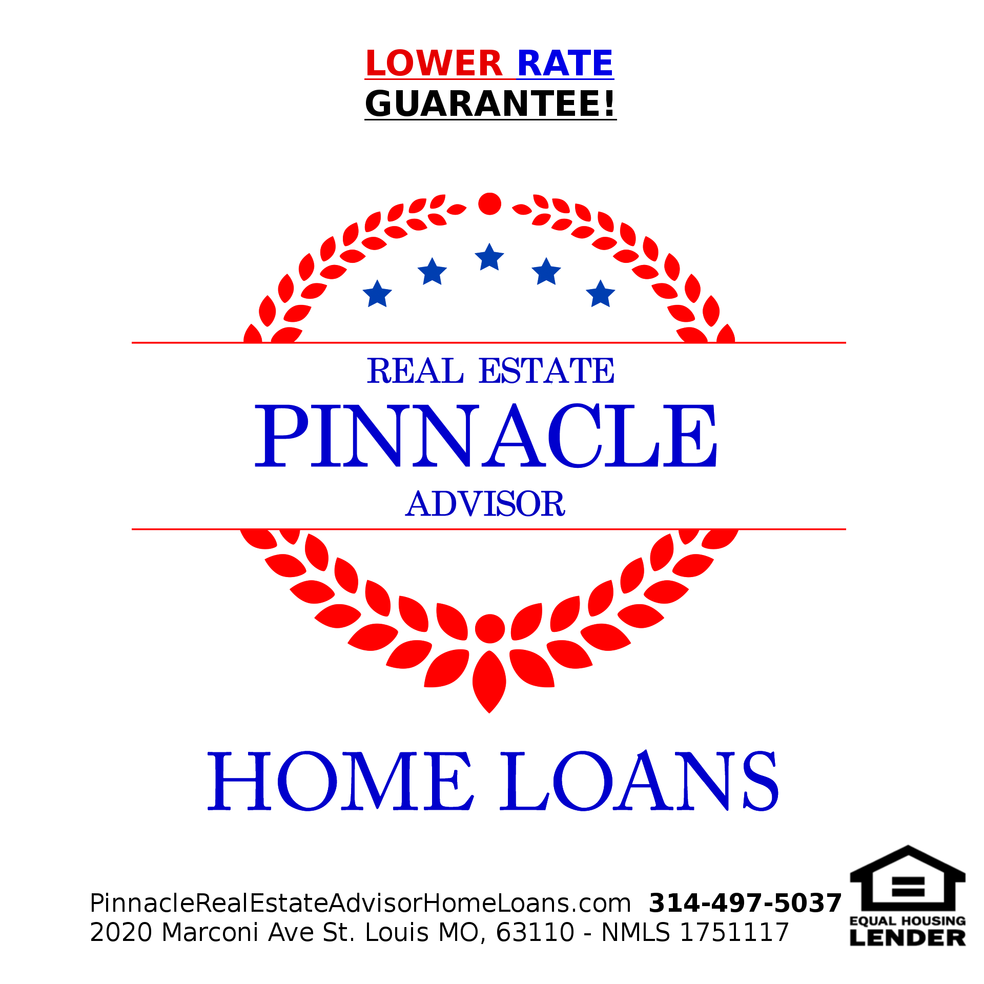 Pinnacle Real Estate Advisor Home Loans Lower Rate Guarantee