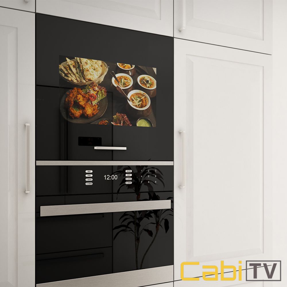 Cabitv Ct 200 Is The Seamlessly Integrated Kitchen Cabinet Tv