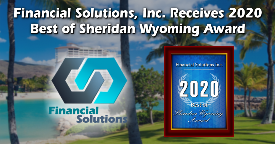 Financial Solutions Inc. Receives the 2020 Best of